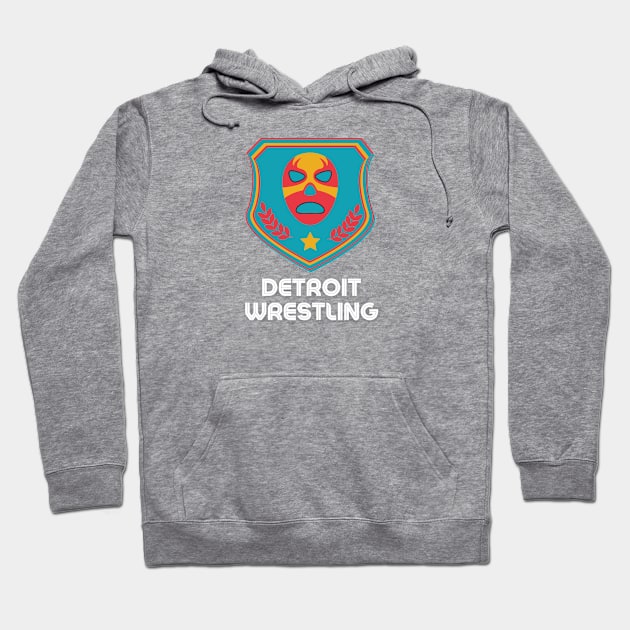 Detroit Wrestling "Slithery Teal" Hoodie by DDT Shirts